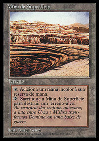 Strip Mine - Fourth Edition: Black Bordered (Uncommon)