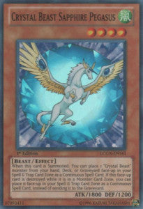 Crystal Beast Sapphire Pegasus - Legendary Collection 2: Mega Pack (Super Rare) [LCGX-161]