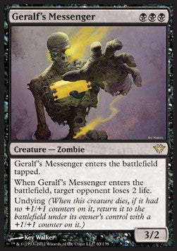 Geralf's Messenger - Dark Ascension (Rare) [DKA-63]