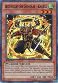 Legendary Six Samurai - Kageki - Structure Deck: Samurai Warlords (Super Rare) [SDWA-018]