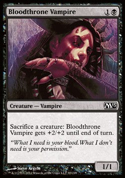 Bloodthrone Vampire - Magic 2013 (Common) [M13-83]