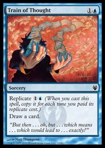 Train of Thought - Duel Decks: Izzet vs. Golgari (Common) [DDJ-19]