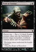 Feast or Famine - Duel Decks: Izzet vs. Golgari (Common) [DDJ-72]
