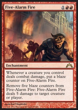 Five-Alarm Fire - Gatecrash (Rare) [GTC-91]