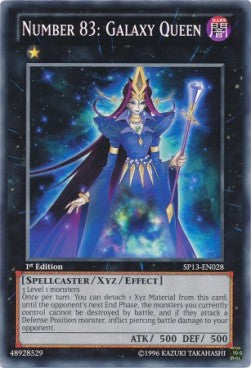 Number 83: Galaxy Queen (V.1 - Common) - Star Pack 2013 (Common) [SP13-028]