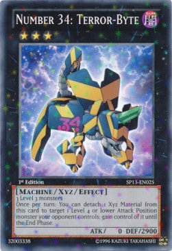 Number 34: Terror-Byte (V.2 - Starfoil Rare) - Star Pack 2013 (Starfoil Rare) [SP13-025]