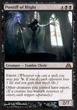 Pontiff of Blight - Dragon's Maze (Rare) [DGM-27]