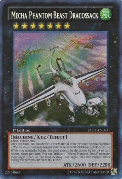 Mecha Phantom Beast Dracossack (V.1 - Secret Rare)