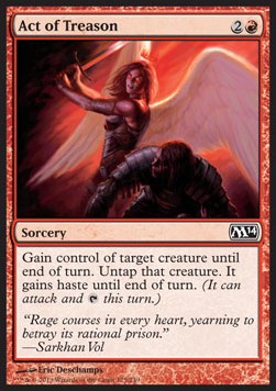 Act of Treason - Magic 2014 (Common) [M14-125]