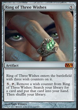 Ring of Three Wishes - Magic 2014 (Mythic) [M14-216]