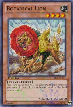 Botanical Lion (V.2 - Mosaic Rare) - Battle Pack 2: War of the Giants (Mosaic Rare) [BP02-074]