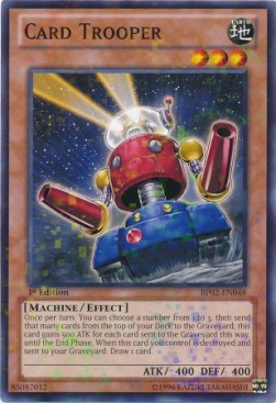Card Trooper (V.2 - Mosaic Rare) - Battle Pack 2: War of the Giants (Mosaic Rare) [BP02-048]