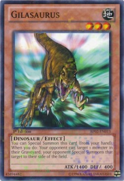Gilasaurus (V.2 - Mosaic Rare) - Battle Pack 2: War of the Giants (Mosaic Rare) [BP02-013]