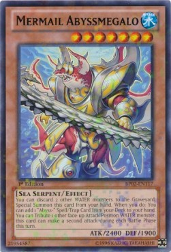 Mermail Abyssmegalo (V.2 - Mosaic Rare) - Battle Pack 2: War of the Giants (Mosaic Rare) [BP02-117]
