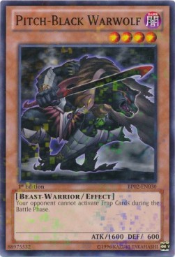 Pitch-Black Warwolf (V.2 - Mosaic Rare) - Battle Pack 2: War of the Giants (Mosaic Rare) [BP02-030]