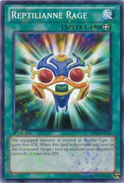 Reptilianne Rage (V.2 - Mosaic Rare) - Battle Pack 2: War of the Giants (Mosaic Rare) [BP02-156]