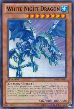 White Night Dragon (V.1 - Mosaic Rare) - Battle Pack 2: War of the Giants (Mosaic Rare) [BP02-083]