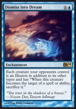 Dismiss into Dream - Magic 2014 (Rare) [M14-50]