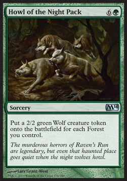 Howl of the Night Pack - Magic 2014 (Uncommon) [M14-178]