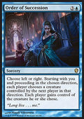 Order of Succession - Commander 2013 (Rare) [C13-52]