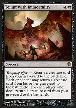 Tempt with Immortality - Commander 2013 (Rare) [C13-95]