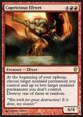 Capricious Efreet - Commander 2013 (Rare) [C13-102]