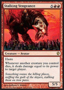 Stalking Vengeance - Commander 2013 (Rare) [C13-121]