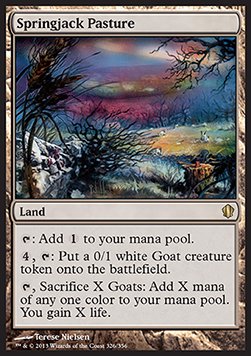 Springjack Pasture - Commander 2013 (Rare) [C13-326]