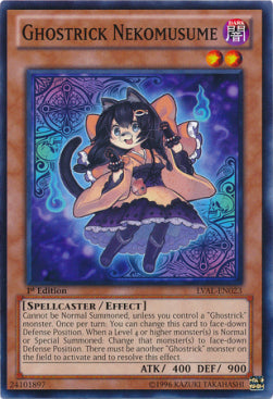 Ghostrick Nekomusume - Legacy of the Valiant (Common) [LVAL-023]