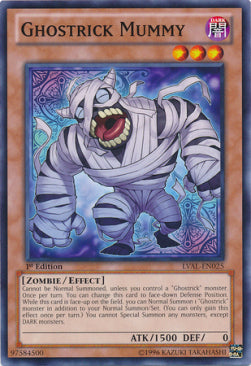 Ghostrick Mummy - Legacy of the Valiant (Common) [LVAL-025]
