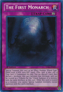 The First Monarch - Legacy of the Valiant (Secret Rare) [LVAL-089]