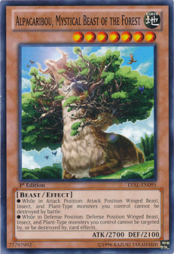 Alpacaribou, Mystical Beast of the Forest - Legacy of the Valiant (Common) [LVAL-095]
