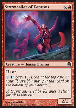Stormcaller of Keranos - Born of the Gods (Uncommon) [BNG-112]