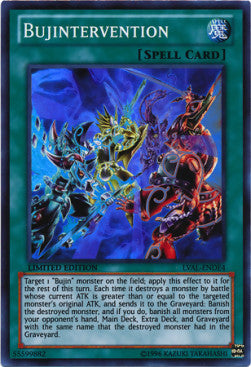 Bujintervention - Legacy of the Valiant (Super Rare) [LVAL-DE4]