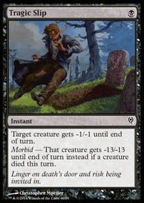 Tragic Slip - Duel Decks: Jace vs. Vraska (Common) [DDM-66]