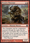 Pensive Minotaur - Journey into Nyx (Common) [JOU-105]