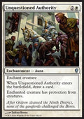 Unquestioned Authority - Conspiracy (Uncommon) [CNS-85]