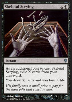 Skeletal Scrying - Conspiracy (Uncommon) [CNS-124]