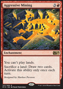 Aggressive Mining - Magic 2015 (Rare) [M15-127]