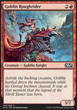 Goblin Roughrider - Magic 2015 (Common) [M15-146]