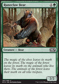 Runeclaw Bear - Magic 2015 (Common) [M15-197]