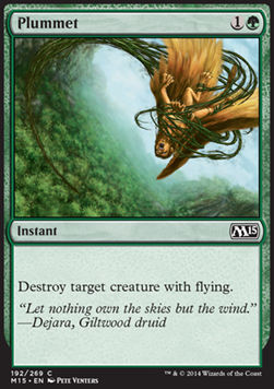 Plummet - Magic 2015 (Common) [M15-192]