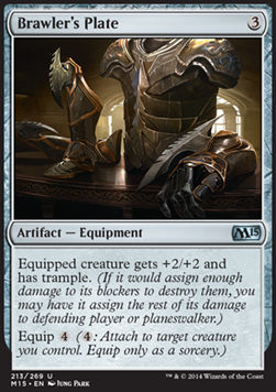 Brawler's Plate - Magic 2015 (Uncommon) [M15-213]