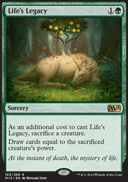 Life's Legacy - Magic 2015 (Rare) [M15-183]