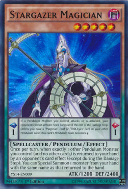 Stargazer Magician - Super Starter: Space-Time Showdown (Super Rare) [YS14-009]