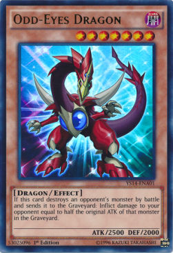 Odd-Eyes Dragon - Super Starter: Space-Time Showdown (Ultra Rare) [YS14-A01]