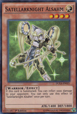 Satellarknight Alsahm - Duelist Alliance (Super Rare) [DUEA-021]