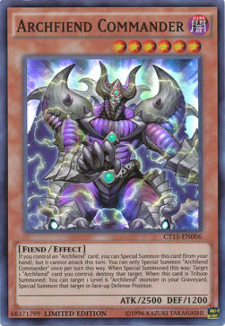 Archfiend Commander - 2014 Mega-Tins (Super Rare) [CT11-006]