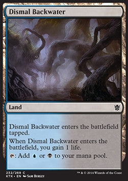 Dismal Backwater - Khans of Tarkir (Common) [KTK-232]
