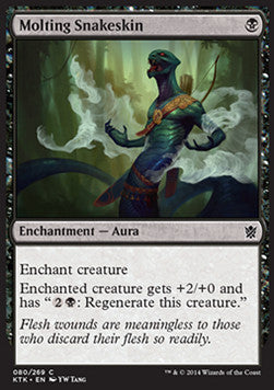 Molting Snakeskin - Khans of Tarkir (Common) [KTK-80]